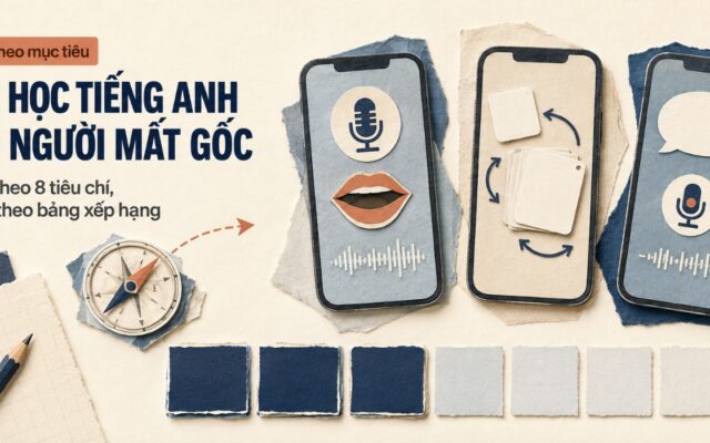 App học tiếng anh cho người mất gốc