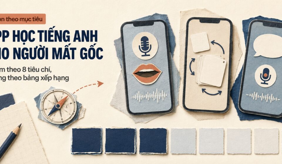 App học tiếng anh cho người mất gốc