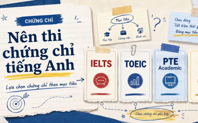 Nên thi chứng chỉ tiếng Anh nào